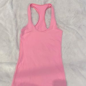 Lululemon Racerback Pink tank top size 4